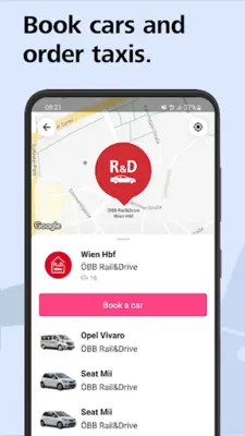 wegfinder Sharing & Co by ÖBB android App screenshot 2